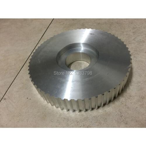 CNC machinery part no flange HTD8M timing belt pulley