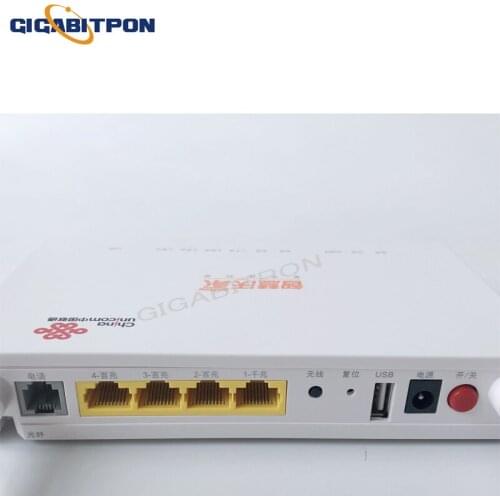 Fiber ONU GPON modem ZTE F677 V6 GPON ONU ONT 1GE+3FE+1TEL+1USB+WIFI router with power supply and box