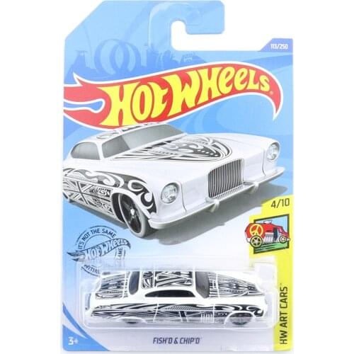 2020 Hot Wheels FISH'D & CHIP'D 1/64 Cars NO.113 Metal Diecast Model Car Toys Boy Collection Gift