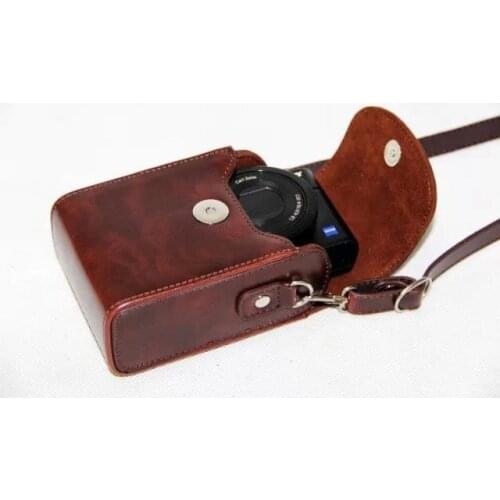 Camera Bag Leather Case Cover for Canon Powershot G9x II G7x Mark II III SX740 SX730 SX720 SX710 SX700 SX620 SX610 SX600 HS