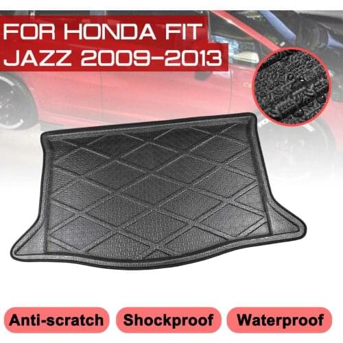 Floor Mat Car Rear Trunk Anti-mud Cover Carpet For Honda FIT JAZZ 2009 2010 2011 2012 2013
