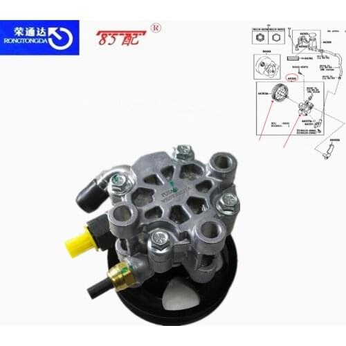 New Power Steering Pump For Toyota Corolla Matrix 03-08 44310-12530 44310-02120 44310-12540