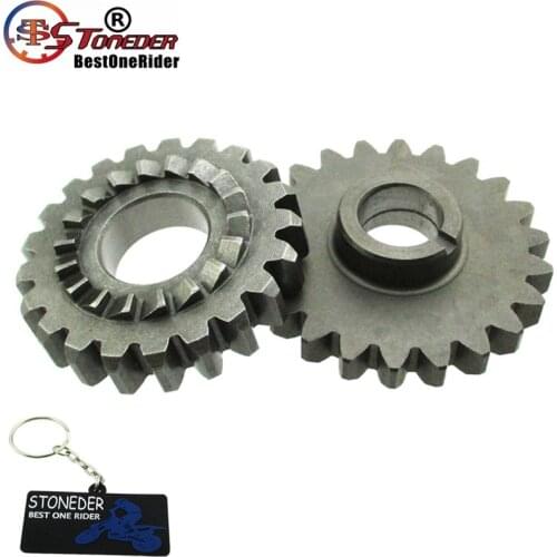 STONEDER Engine Kick Start Gears For Z190 Zongshen 190cc Zongshen 190cc 2V Z190 Engine ZS1P62YML-2 Pit Dirt Bike