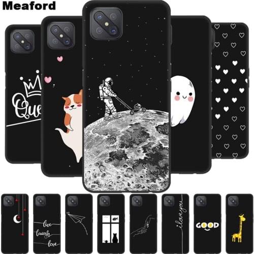 Silicone Case For OPPO Reno 4Z 5G Realme 7 Pro 6 6S 6i 7i Reno 4 Lite 3A A52 A72 A93 A31 2020 Cover for Realme C11 Phone Bumper