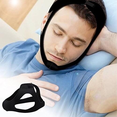 Triangular Snoring Belt Sleeping Snoring Chin Strap Diving Cloth Soft And Comfortable Anti-snoring Belt