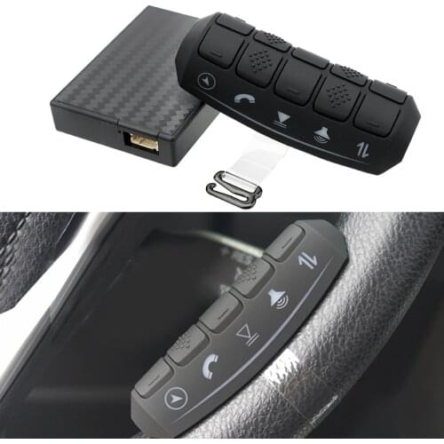 LEEPEE Universal Car Radio DVD GPS Player LCD Backlight Wireless Controller Car Remote Controls Steering Wheel Button