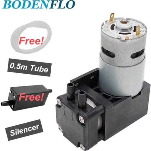 In Stock DC 12V/24V Piston Mini Air Pump 450-650KPa 15/20/25/30/38L/min Inflatable BD-07A Brush Motor High Quality Factory