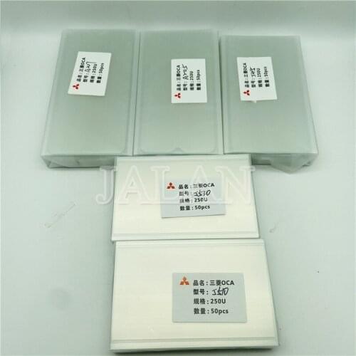 250um For Xiaomi Mi3 4 5 6 8 9 Optical Clear Adhesive For Mobile Phone Lcd Repair OCA Glue Film Stickers