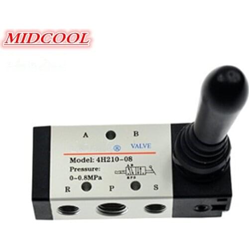 5/2Way 5/3 Way 4H Series 4H210-08 4H210-06 Hand lever Valve