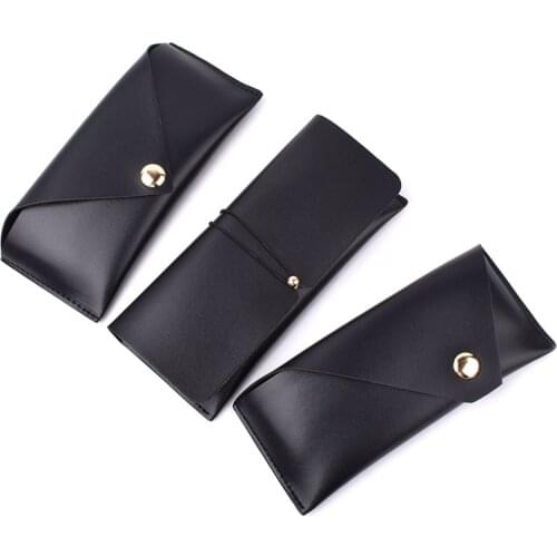 Protable Sunglasses Case Travel Eyewear Pouch Accessories PU Leather Reading Glasses Organizer Box