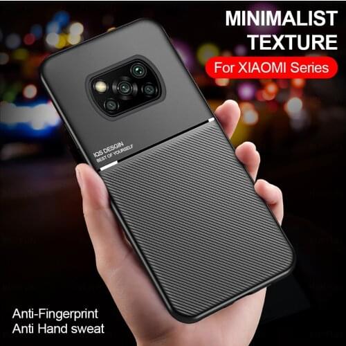 For Xiaomi Poco X3 Case Car Magnetic Holder Cover Cases On Xiomi Poco X3 NFC X 3 3X PocoX3 6.67'' Soft Silicone Shockproof Coque