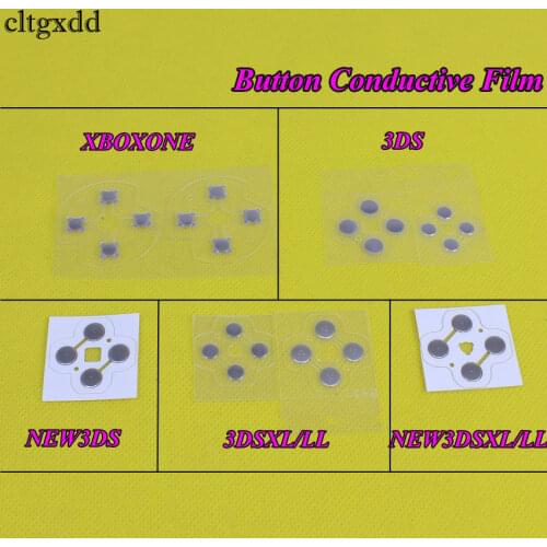 Cltgxdd Controller D Pads D-Pad Metal Dome Snap PCB board buttons Conductive fIlm for XBOXONE for 3DS New3DS LL XL