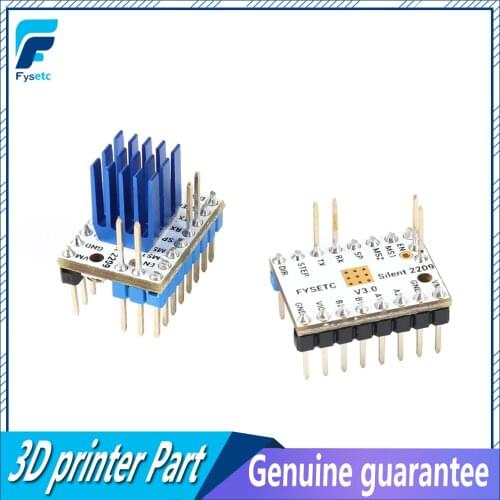 2pcs Stepping Motor Driver TMC2209 v3.0 Stepsticks Mute Driver 256 Microsteps Current 2.8A Peak 3d Printer Parts VS TMC2208