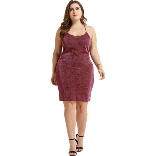 Dropshipping Spring New Arrives Sundresses For Women Feminine Clothes Plus Size Halter Sexy Club Party Bright Summer Mini Dress