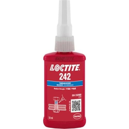 Loctite 242 medium strength screw seal glue anti-loose anaerobic glue thread locker