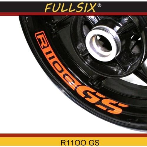 Motorcycle Wheel Sticker Decal Reflective Rim Bike Motorcycle Suitable for BMW R11OO GS