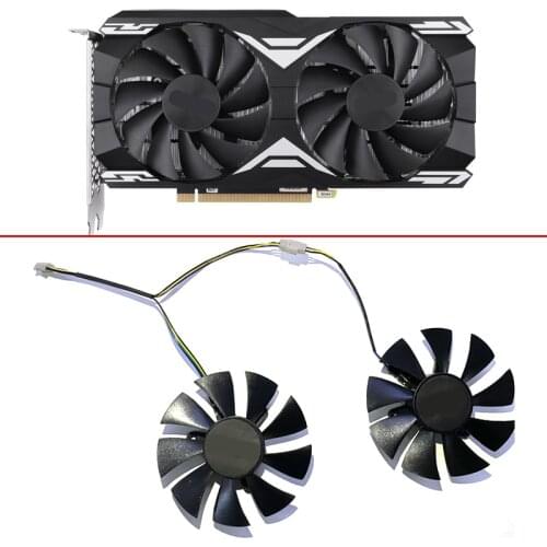 NEW DIY 85MM GPU GeForce RTX 3060Ti GA92S2U DC12V 0.46A 4PIN Fan For ZOTAC GAMING GeForce RTX 3060 Ti-8GD6 RTX3060-12GD6 Cooling