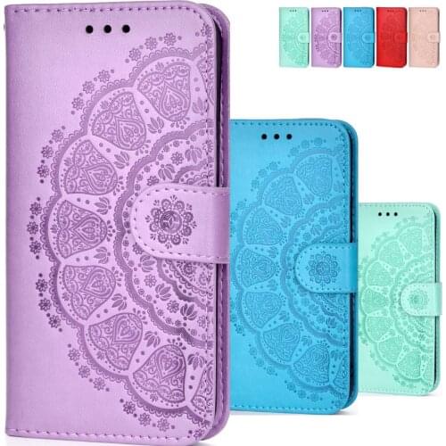 Datura Solid Color Women Wallet Cover For Case Samsung Galaxy S20 Fe S21 Plus S30 Note 20 Ultra Xcover Pro F62 M62 A02 M02 D13F