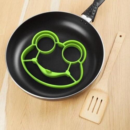 Frog Omelette Silicone Mold Fried Egg Creative Kitchen Supplies Resist High-temperature Cooking Tools Accessories PM0408