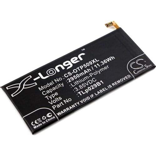 Cameron Sino Mobile SmartPhone Replacement Li-Polymer Battery 2950mAh For TLp029B1 Meizu Smart Ultra 7, VFD 7 Free Tools