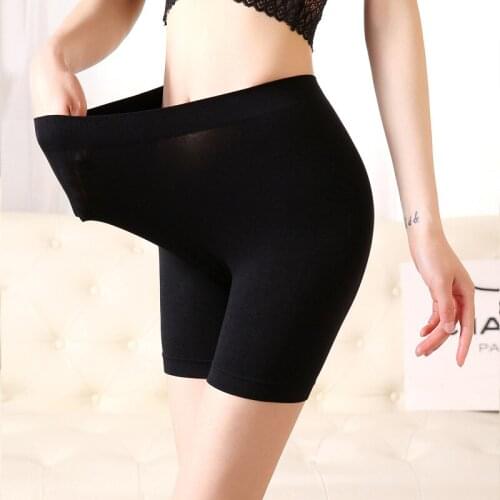 3pcs/lot women underwear large elastic seamless safety underpant three-point pants for girls female underwear Hip lift 50-130kg