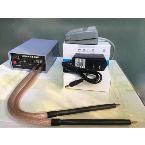 5000W Spot Welding Machine Handheld 18650 Battery Spot Welder DIY Product For Welding Nickel strip