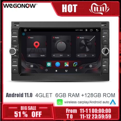7'' Android10.0 Carplay DSP 4GB + 128G Car DVD Player GPS WIFI Bluetooth Radio For VW Passat B5 Golf 4 Polo Bora Jetta Sharan T5