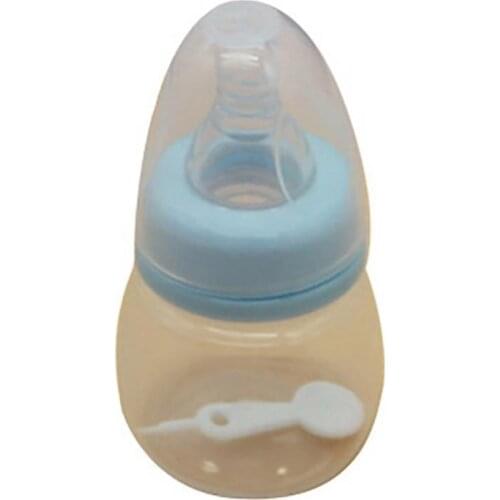60ml Newborn Drinking Water Milk Beverage Bottle Baby Infant Newborn 60ml Feeding Nursing Nipple Bottle Juice Drinking Container