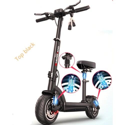 Cooldie Newest Electric Scooter for Adults Foldable big wheel electric bicycle Maximum battery life 80-100KM