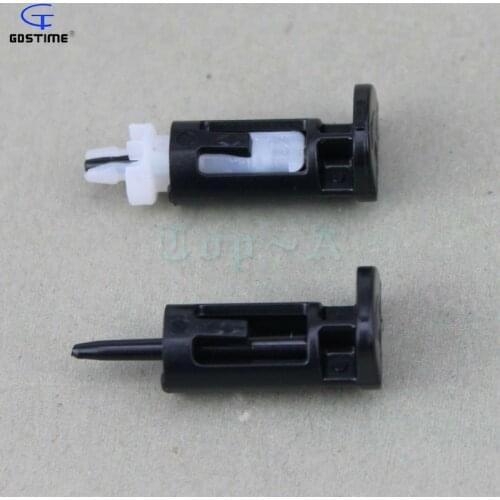 Gdstime 500 Pairs Lot High Quality Plastic Screw PC Computer CPU for Intel 775 1156 Fan Screws Fixer wholesale