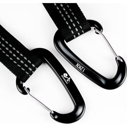 Carabiner 12KN Heavy Duty Carabiner Clips Keychain Climbing Snap Clip Lock Buckle Hook for Hammocks Camping Hiking