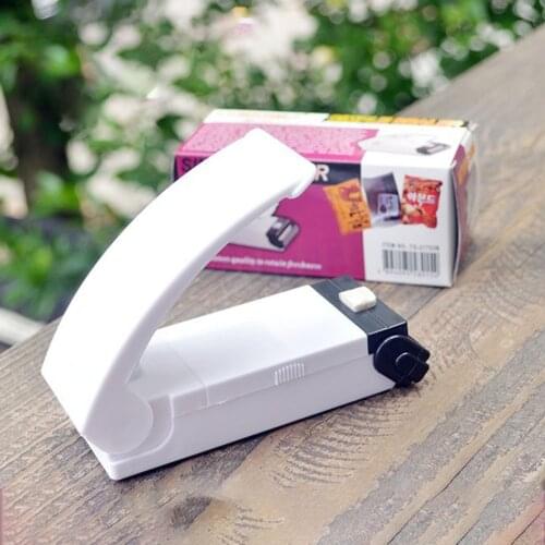 Mini Pocket Home Sealing Machine Snacks Bag Sealer Heat Sealer Vacuum Portable Bag Cilps Handy Sealing Machine