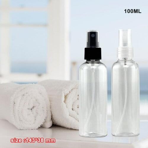 Cosmetic Plastic Atomiser Bottles 100ml Travel Spray Bottles Perfume Empty