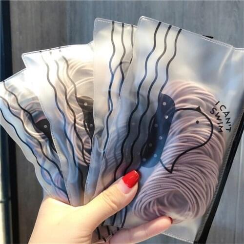 MWsonya New Fashion Elatic Hair Band For Women Girl Solid Rubber Hairbands Scrunchie Students Hair Accessories Jewelry