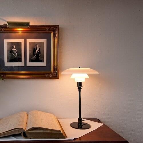 Bedside table lamp classic simple American table lamp night light creative lamp bedside lamp mushroom lamp