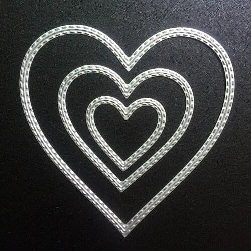 SCD486 Love Metal Cutting Dies For Scrapbooking Stencils DIY Album Cards Decoration Embossing Folder Craft Die Cuts Template