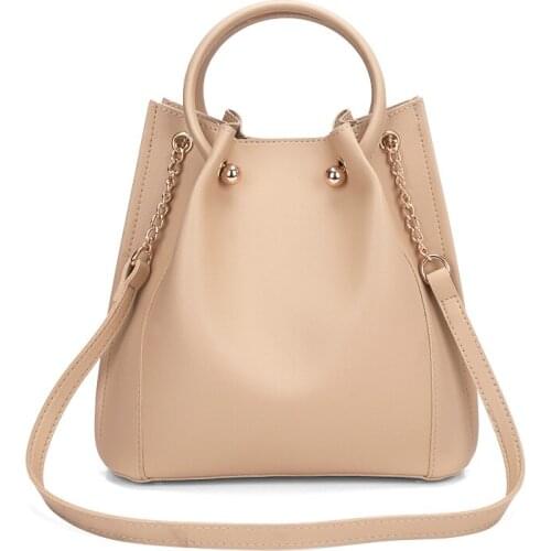 Bucket Bag Handbag Fashion Simple Large Capacity Commuter BagBig Bag Casual Shoulder BagOblique Cross Female Pack Brand Designe