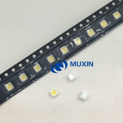 100pcs LUMENS LED Backlight 1W 3V 3535 3537 Cool white LCD Backlight for TV TV Application A127CECEBUP8