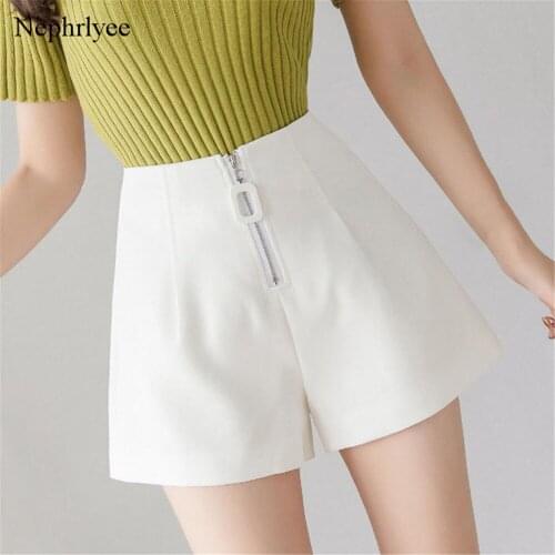 2021 Korean Style Chiffon Shorts Summer New Womens Shorts Elegant High Waist Wide Legged Short Loose Breathable Shorts SHT129