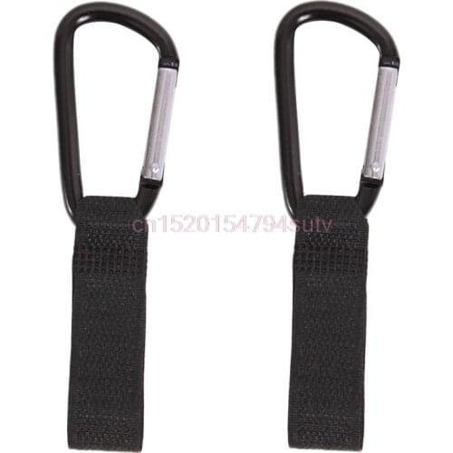 2Pc Universal Buggy Mummy Pram Pushchair Stroller Hook Shopping Bag #H055