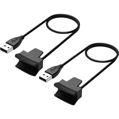 2PCS Charger for Fitbit Alta, 30cm Fitbit Alta Replacement USB Charging Cable for Fibit Alta Band Wireless