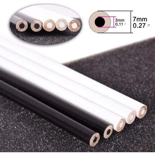 5Pcs White Color Pencils Oil-based Wooden Colored Pencils For Drawing Highlight pen Sketch Pencil Art Supplies