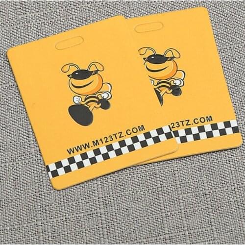 500pcs/lot Free shipping custom paper labels price tags garment custom clothes hangtag for childen 300gsm coated paper