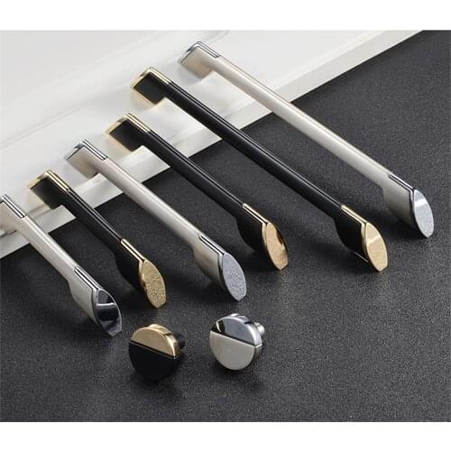 American light luxury cabinet handle modern minimalist cabinet wardrobe door handle kitchen wine cabinet shoe cabinet drawer