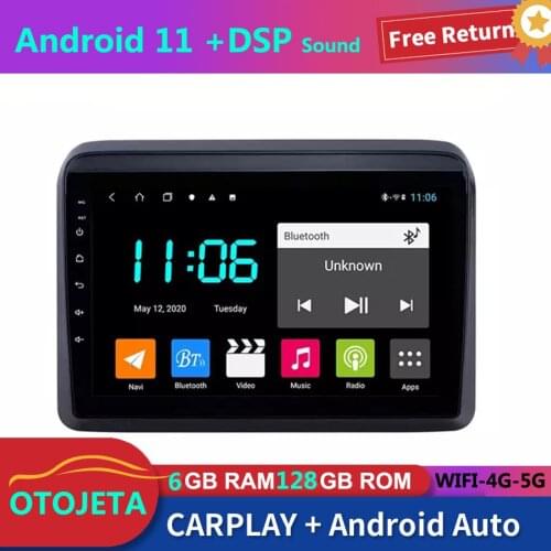 For Suzuki Ertiga 2018 Car Radio Stereo GPS Navigator 6GB Ram 128GB Rom Autoradio 2Din Android 11 Bluetooth Multimedia Player