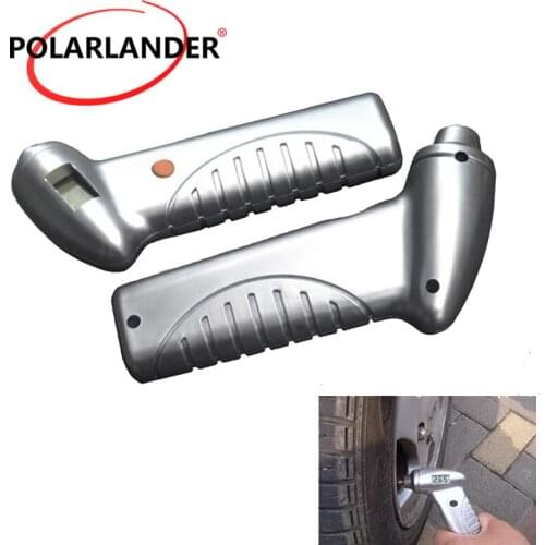 Free Shipping Digital LCD Car Tyre Tire Pressure Gauge Guage Van Motorcycle Bike Cycle 100% New Brand and High Quality