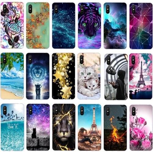 For Xiaomi Redmi 9A Case Silicone Bumper Soft TPU Phone Cases For Fundas Xiaomi Redmi 9A Case Back Cover Bumper Shell Capa Coque