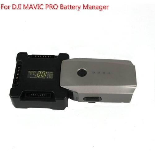 For DJI MAVIC PRO Battery Manager Parallel Charging Board Charger Adapter With Digital Display