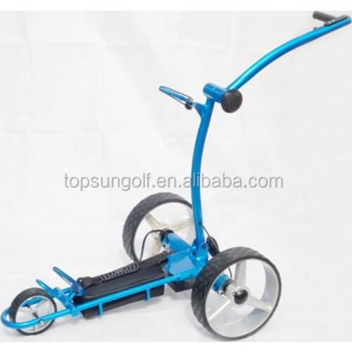 Shape golf trolley S shape electric golf trolley