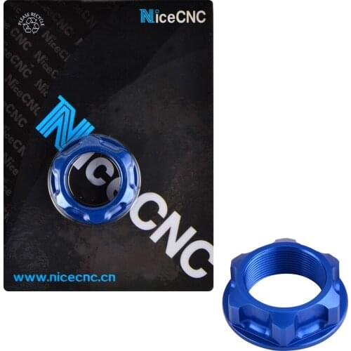 NICECNC Steering Stem Nut For Yamaha YZ125 YZ250 YZ250F YZ400F YZ426F YZ450F YZ125X YZ250X YZ250FX YZ450FX WR250F WR450F